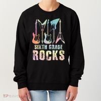 Tie Dye Sixth Grade Rocks Teacher Women's Sweatshirt thumb 0