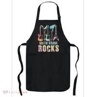 Tie Dye Sixth Grade Rocks Teacher Apron thumb 0