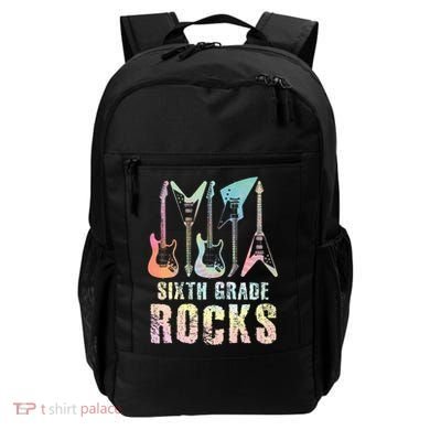 Tie Dye Sixth Grade Rocks Teacher Backpack