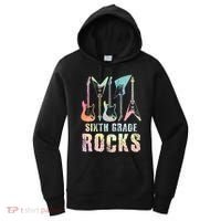 Tie Dye Sixth Grade Rocks Teacher Women's Hoodie thumb 0
