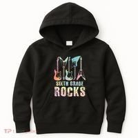 Tie Dye Sixth Grade Rocks Teacher Kids Hoodie thumb 0