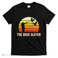 The Dove S.L.A.Y.E.R Vintage Retro Dove Hunting T-Shirt thumb 0