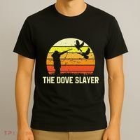 The Dove S.L.A.Y.E.R Vintage Retro Dove Hunting T-Shirt thumb 3