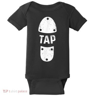 Tap Dancer Shoe Tap Dance Baby Bodysuit