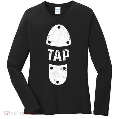 Tap Dancer Shoe Tap Dance Women's Long Sleeve Shirt
