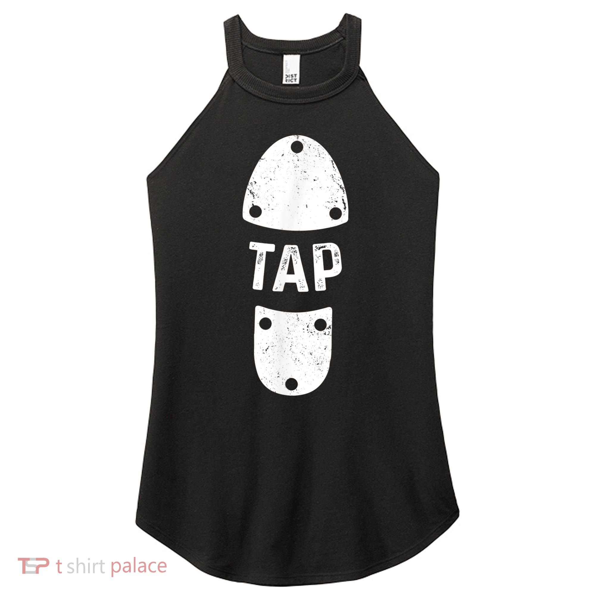 Tap Dancer Shoe Tap Dance Women's Perfect Tri Rocker Tank