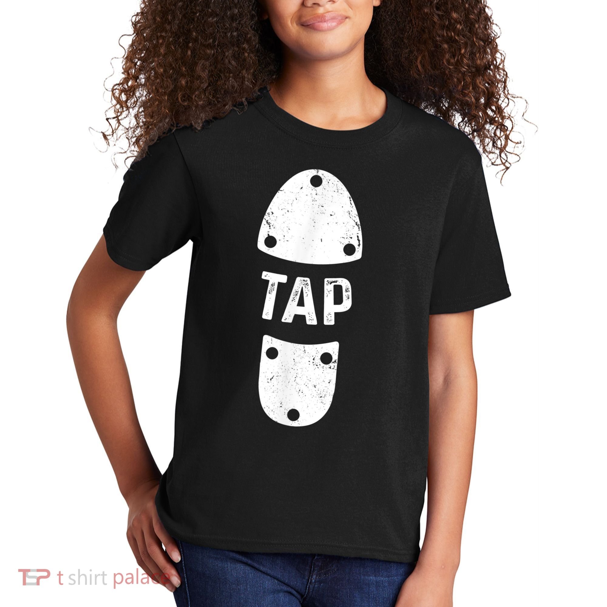 Tap Dancer Shoe Tap Dance Kids T-Shirt