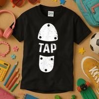 Tap Dancer Shoe Tap Dance Kids T-Shirt thumb 3