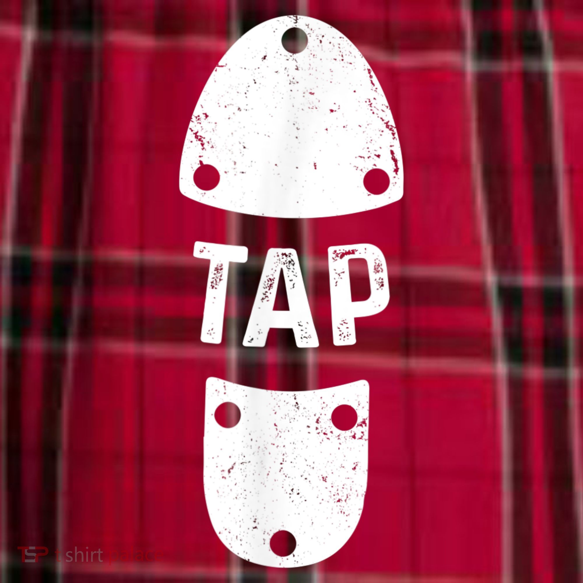 Tap Dancer Shoe Tap Dance Women's Flannel Plaid Pajama Pants