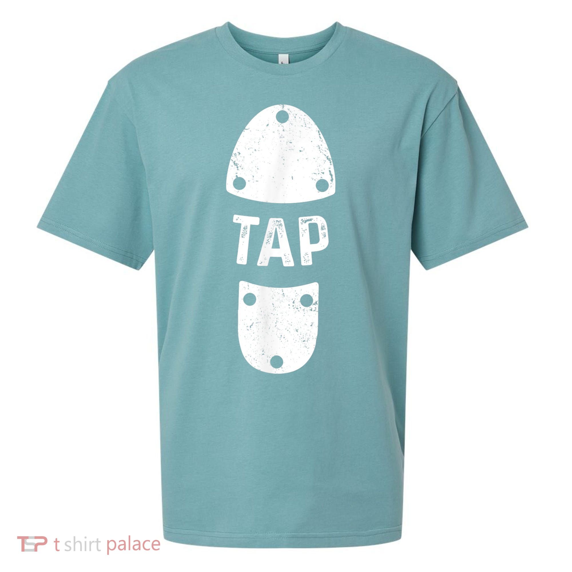 Tap Dancer Shoe Tap Dance Sueded Cloud Jersey T-Shirt