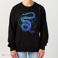 The Dharma Store Sacred Geometry Seed Of Life Snake Gift Women's Sweatshirt thumb 0