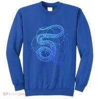 The Dharma Store Sacred Geometry Seed Of Life Snake Gift Sweatshirt thumb 0