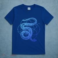 The Dharma Store Sacred Geometry Seed Of Life Snake Gift T-Shirt thumb 5