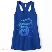 The Dharma Store Sacred Geometry Seed Of Life Snake Gift Women's Tank Top thumb 0