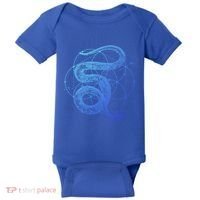 The Dharma Store Sacred Geometry Seed Of Life Snake Gift Baby Bodysuit thumb 0