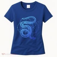 The Dharma Store Sacred Geometry Seed Of Life Snake Gift Women's T-Shirt thumb 0