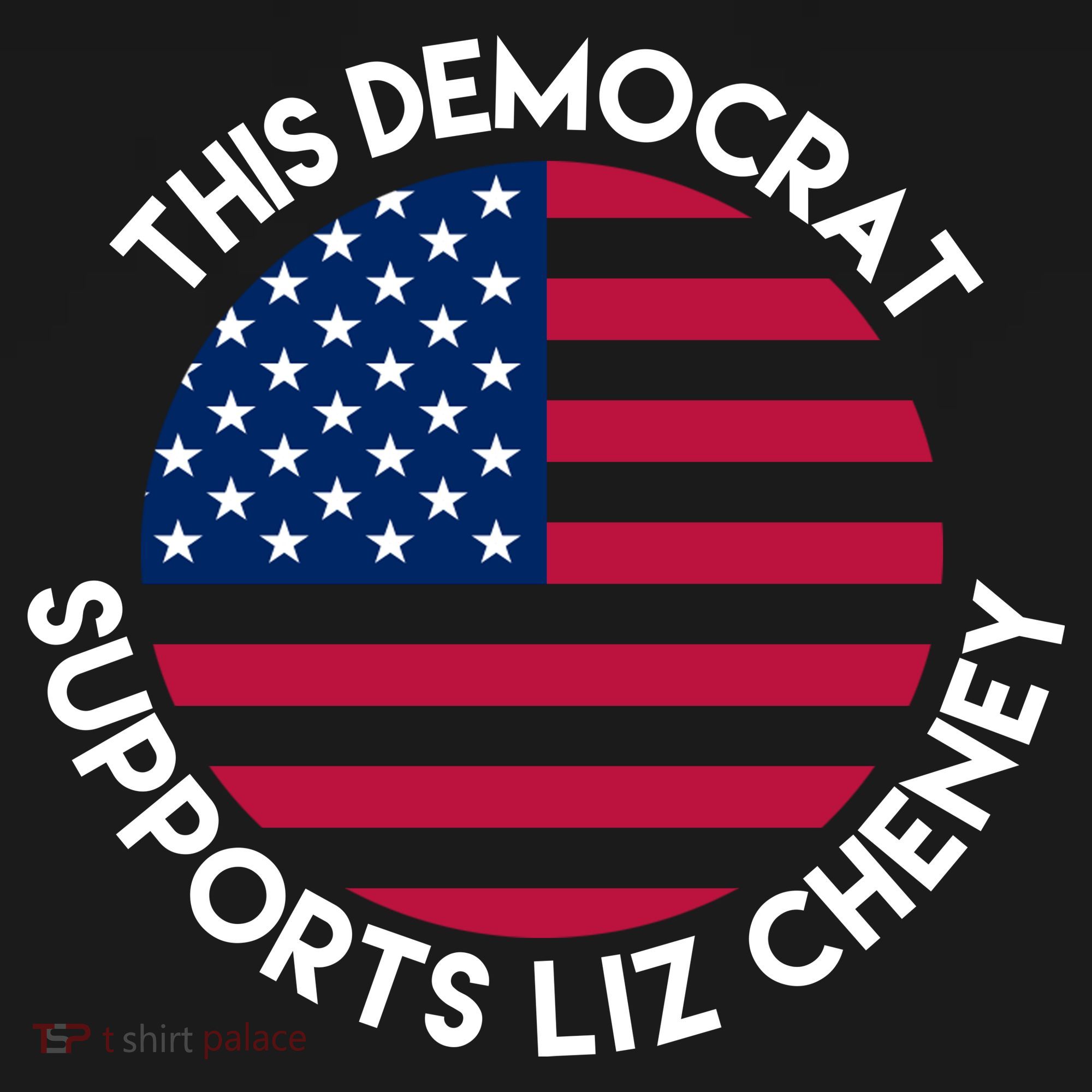 This Democrat Supports Liz Cheney Funny Election Tote Bag