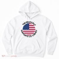This Democrat Supports Liz Cheney Funny Election Hoodie thumb 0