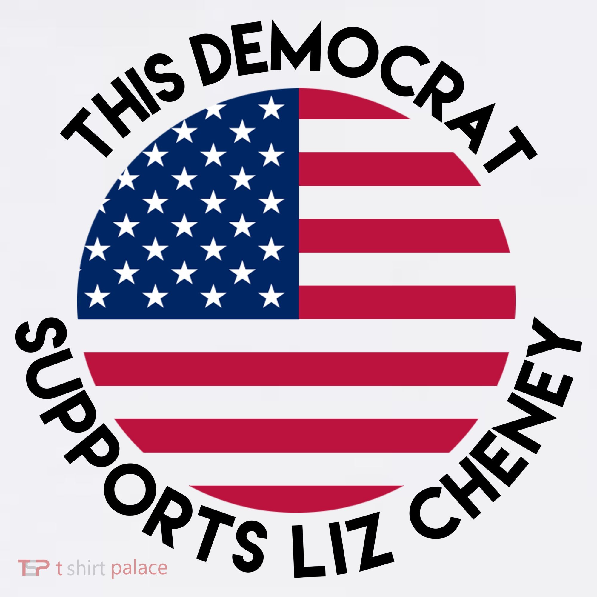 This Democrat Supports Liz Cheney Funny Election Bucket Hat