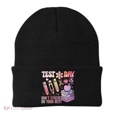 Test Day STAAR Teacher Don't Stress Do Your Best Beanie