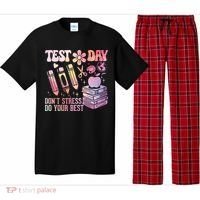 Test Day STAAR Teacher Don't Stress Do Your Best Pajama Set thumb 0