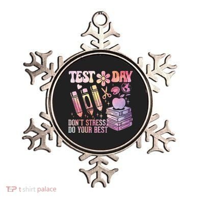 Test Day STAAR Teacher Don't Stress Do Your Best Ornament