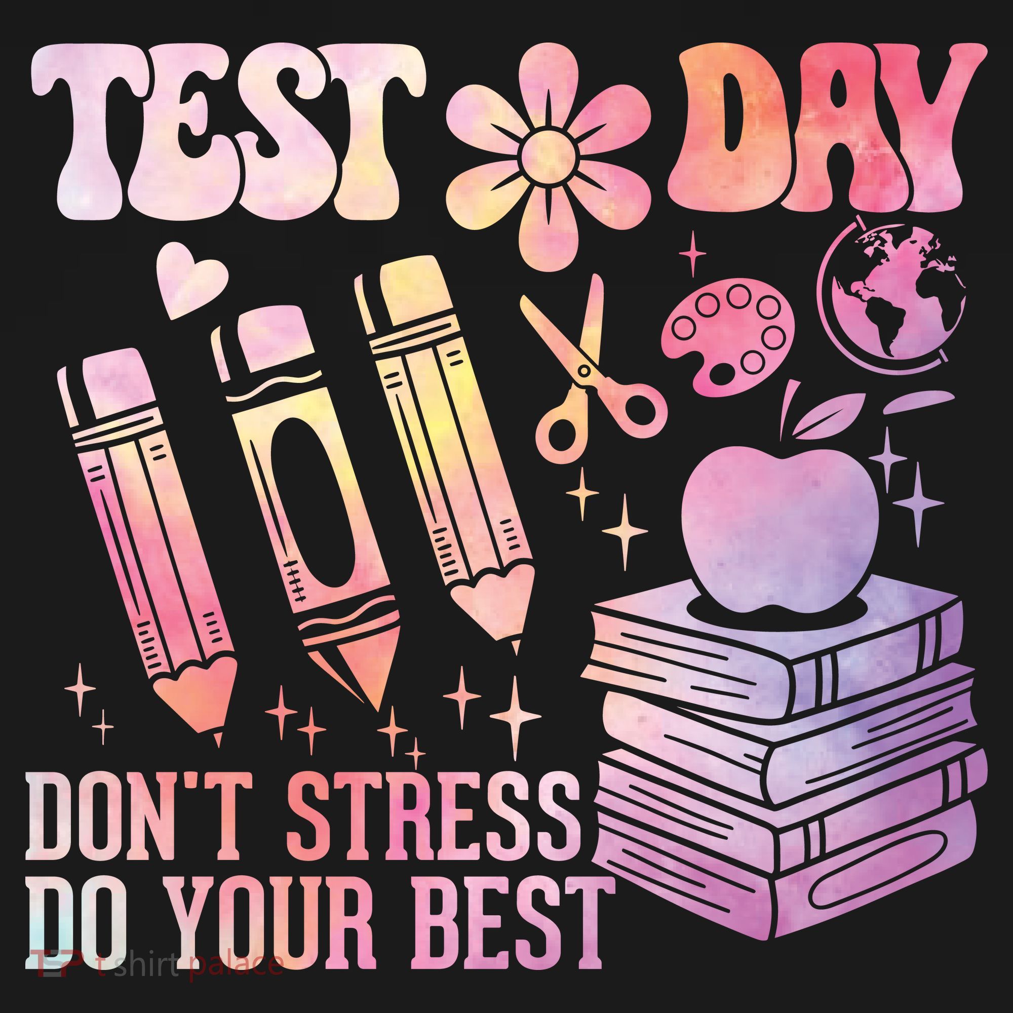 Test Day STAAR Teacher Don't Stress Do Your Best Ornament