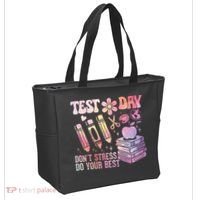 Test Day STAAR Teacher Don't Stress Do Your Best Tote Bag thumb 2
