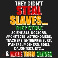 They Didnt Steal Slaves Black History Month Hat thumb 2