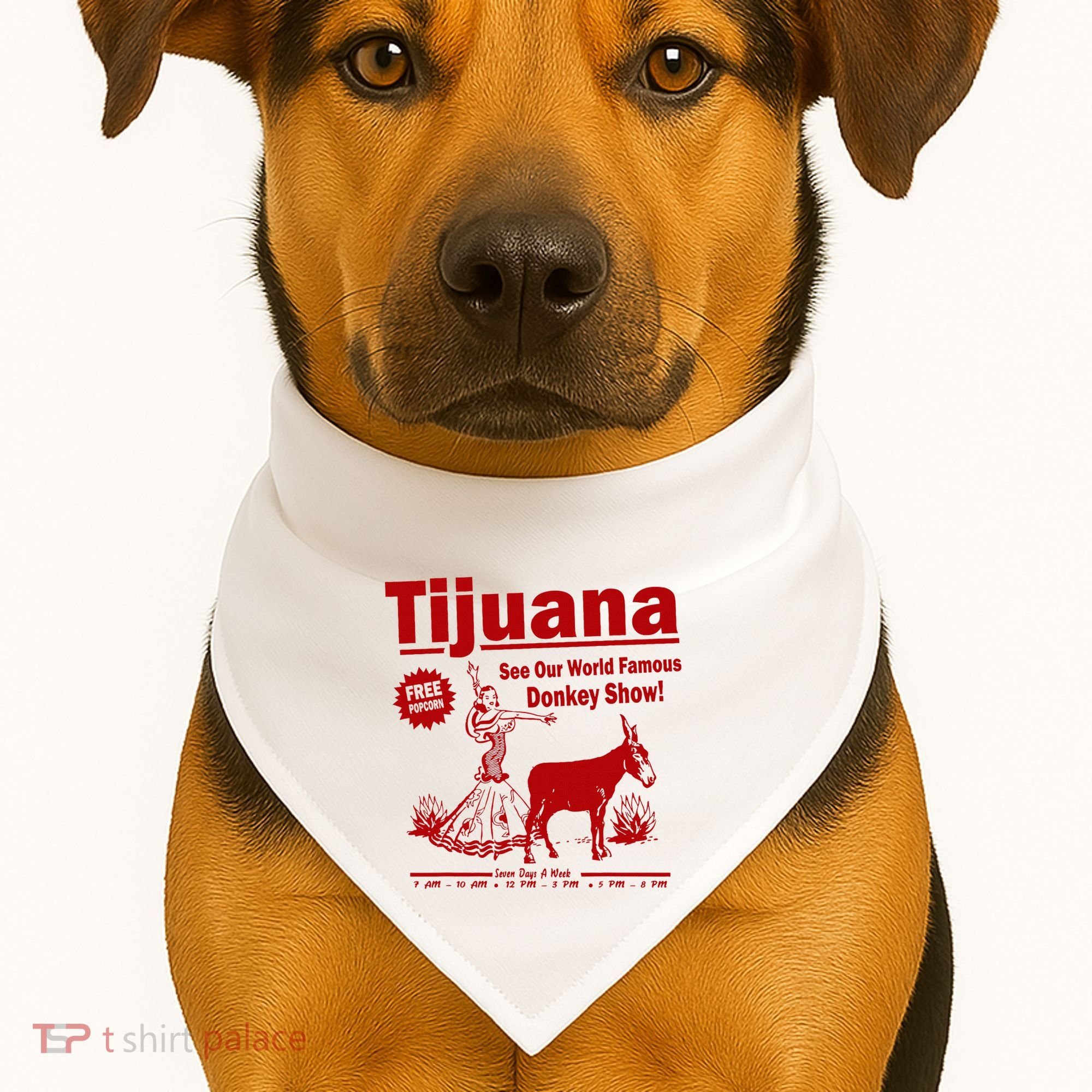 Tijuana Donkey Show Essential USA-Made Doggie Bandana