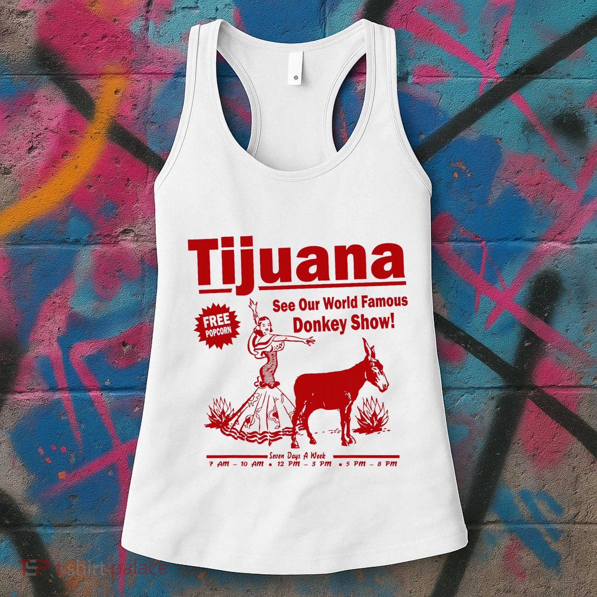 Tijuana Donkey Show Essential Women's Tank Top