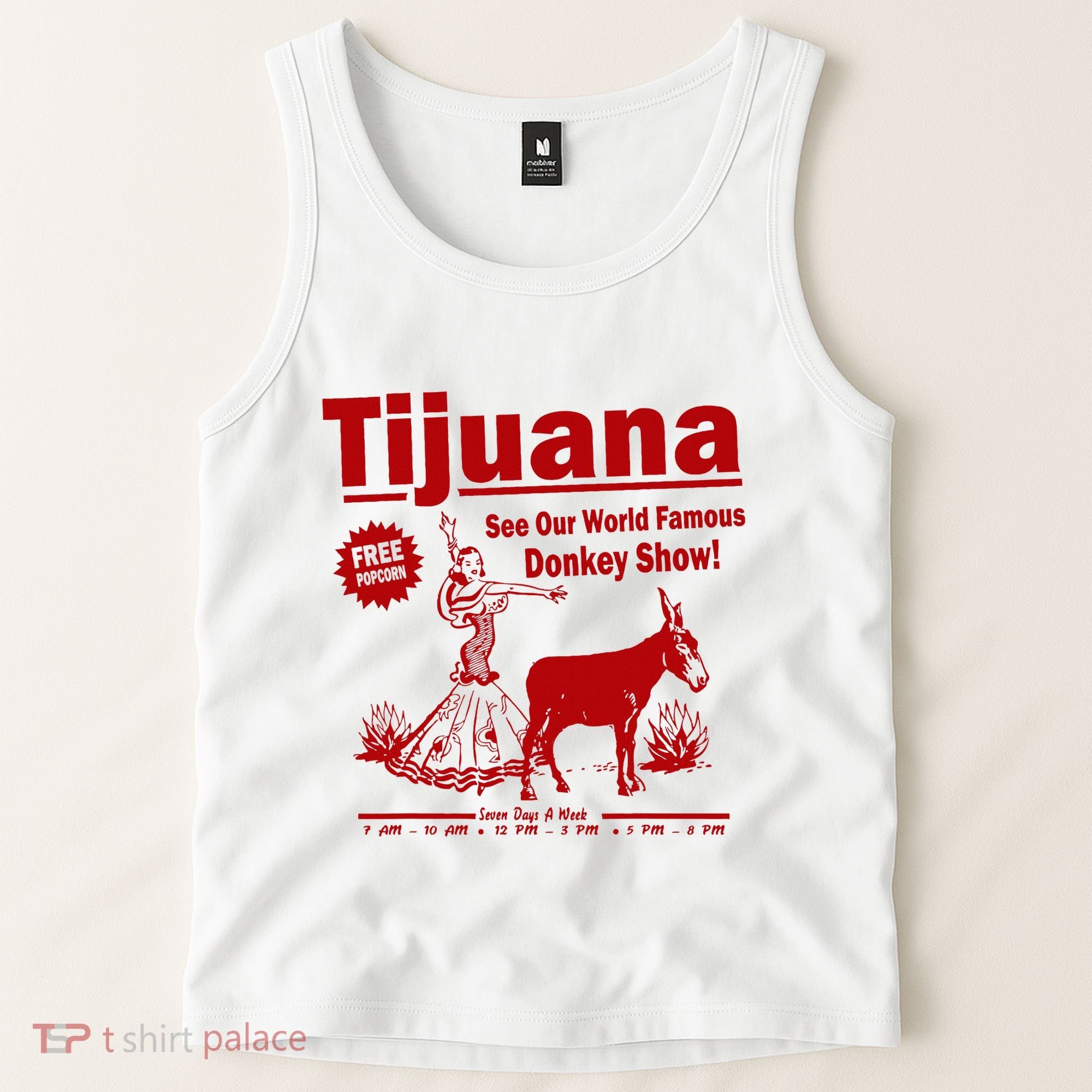 Tijuana Donkey Show Essential Tank Top