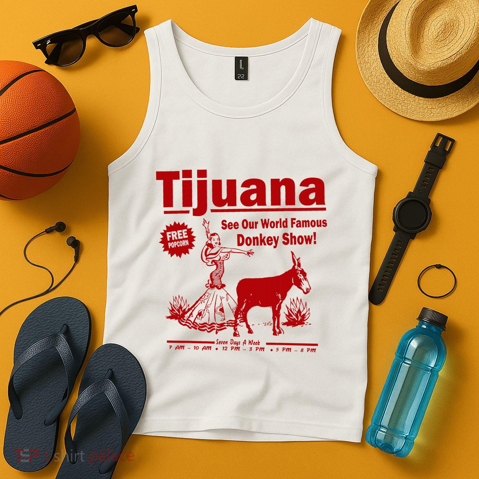 Tijuana Donkey Show Essential Tank Top