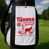 Tijuana Donkey Show Essential Golf Towel thumb 2