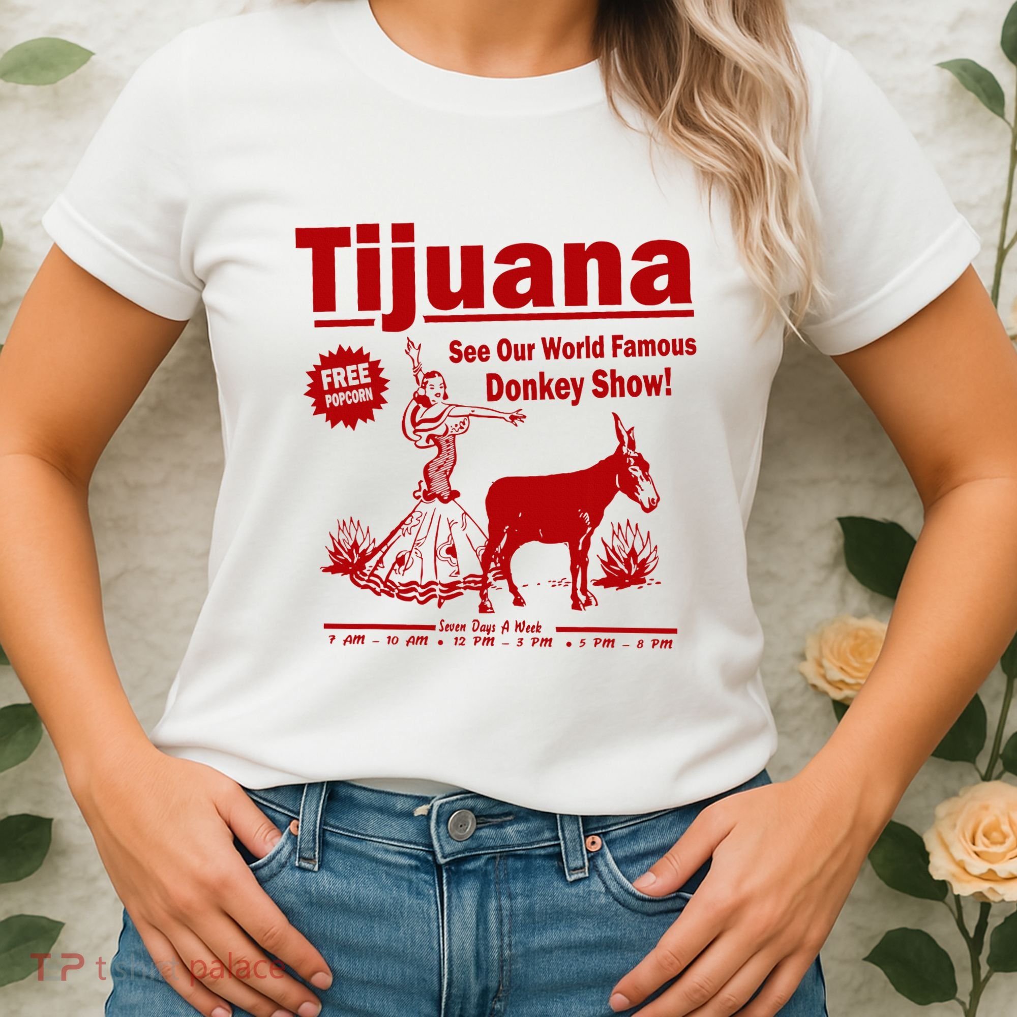Tijuana Donkey Show Essential Women's T-Shirt
