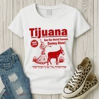 Tijuana Donkey Show Essential Women's T-Shirt thumb 3
