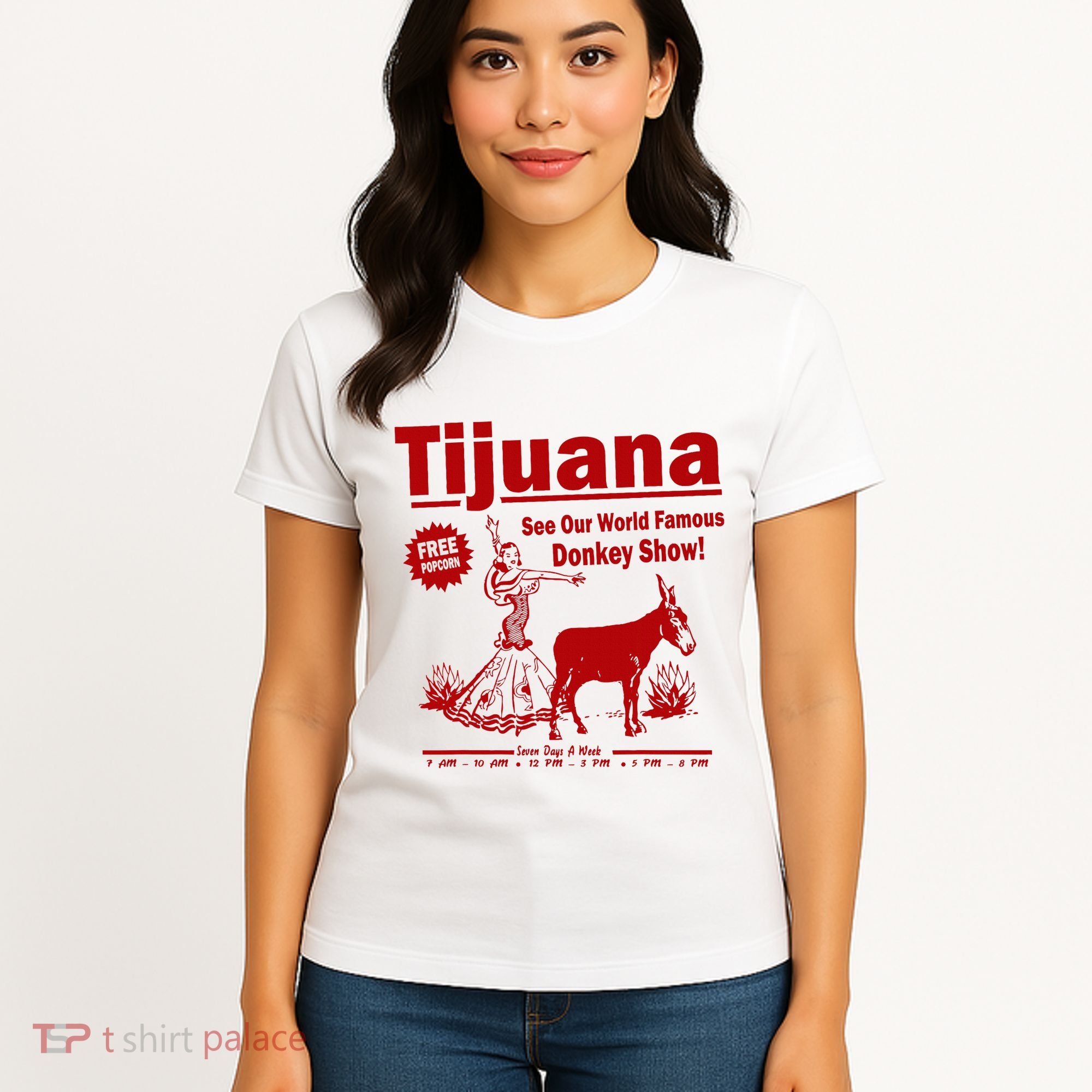 Tijuana Donkey Show Essential Women's T-Shirt