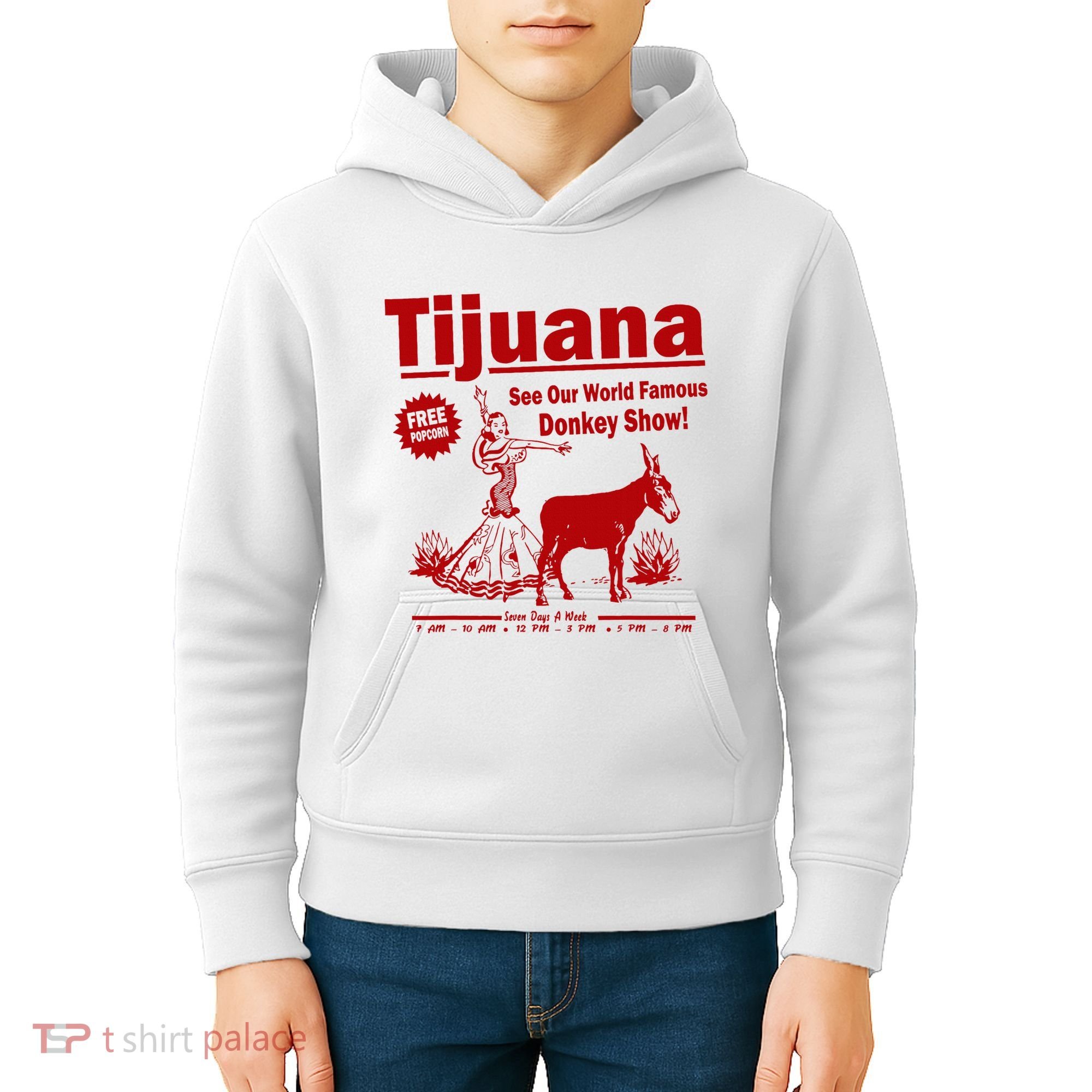 Tijuana Donkey Show Essential Kids Hoodie