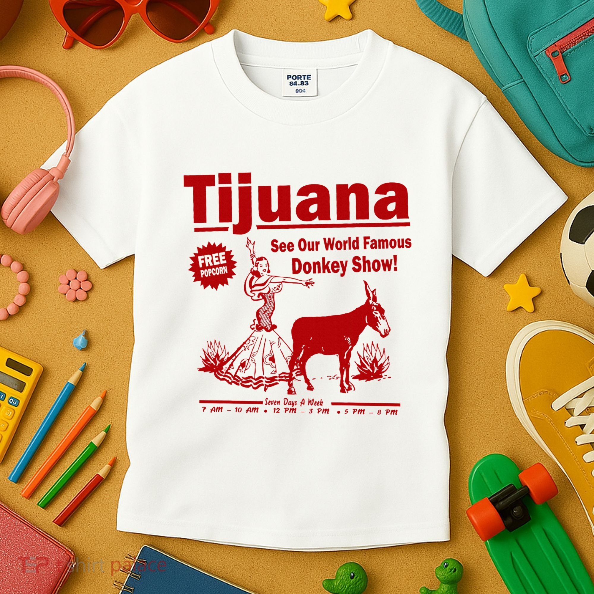 Tijuana Donkey Show Essential Kids T-Shirt