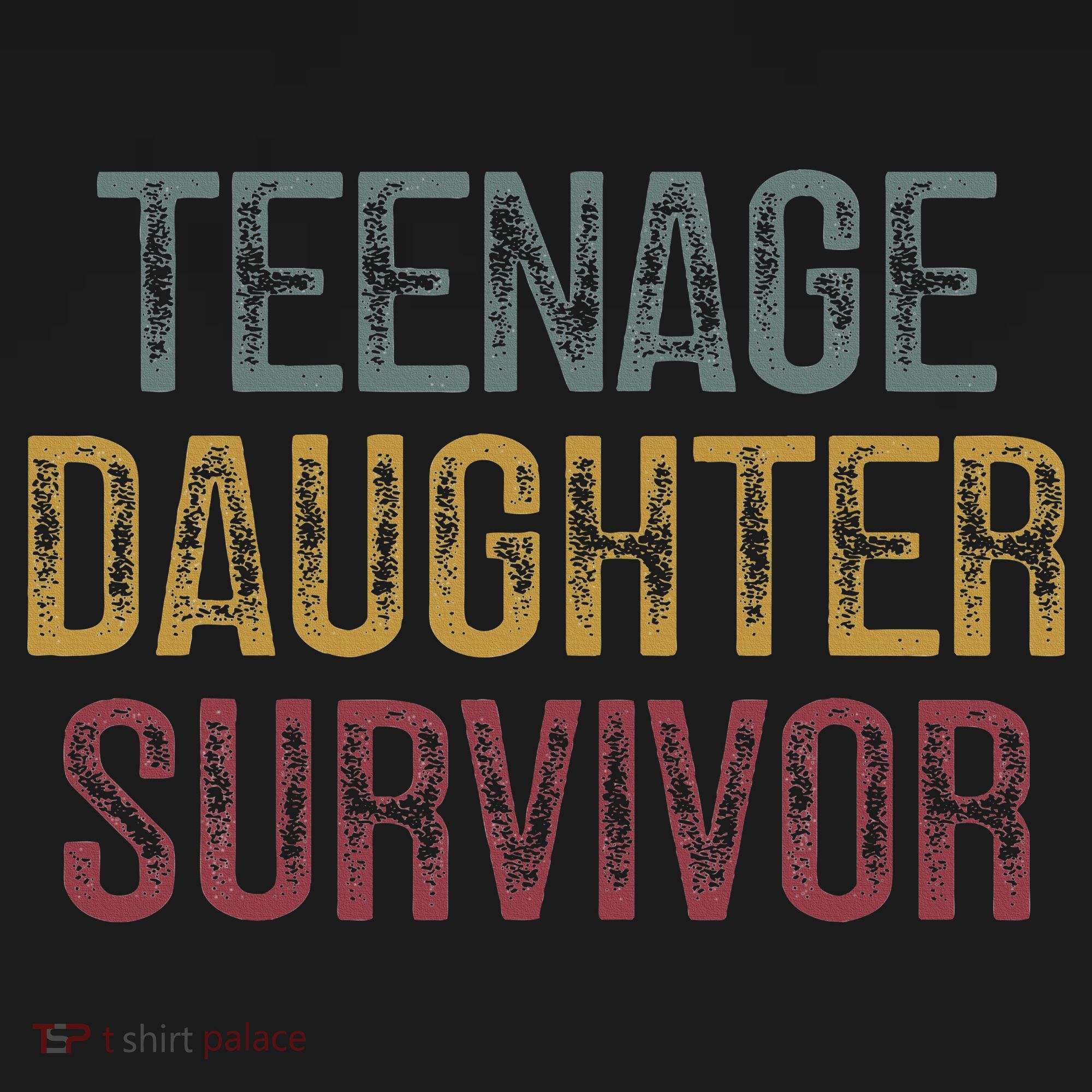 Teenage Daughter Survivor USA-Made Doggie Bandana