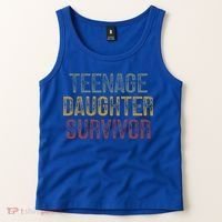 Teenage Daughter Survivor Tank Top thumb 2