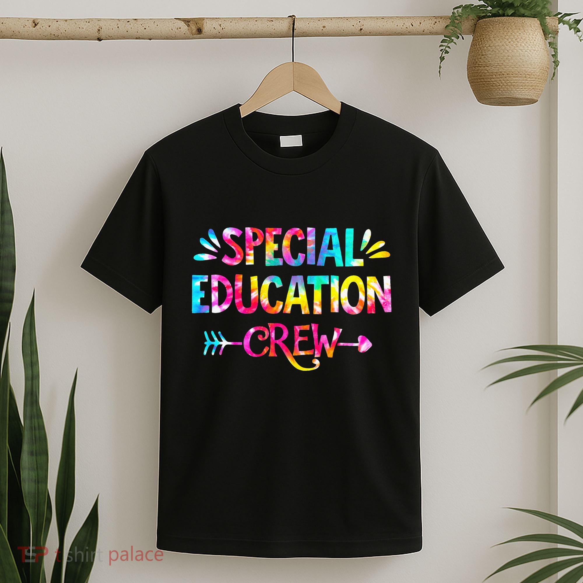 Tie Dye Special Education Crew Sped Squad Special Ed Teacher T-Shirt