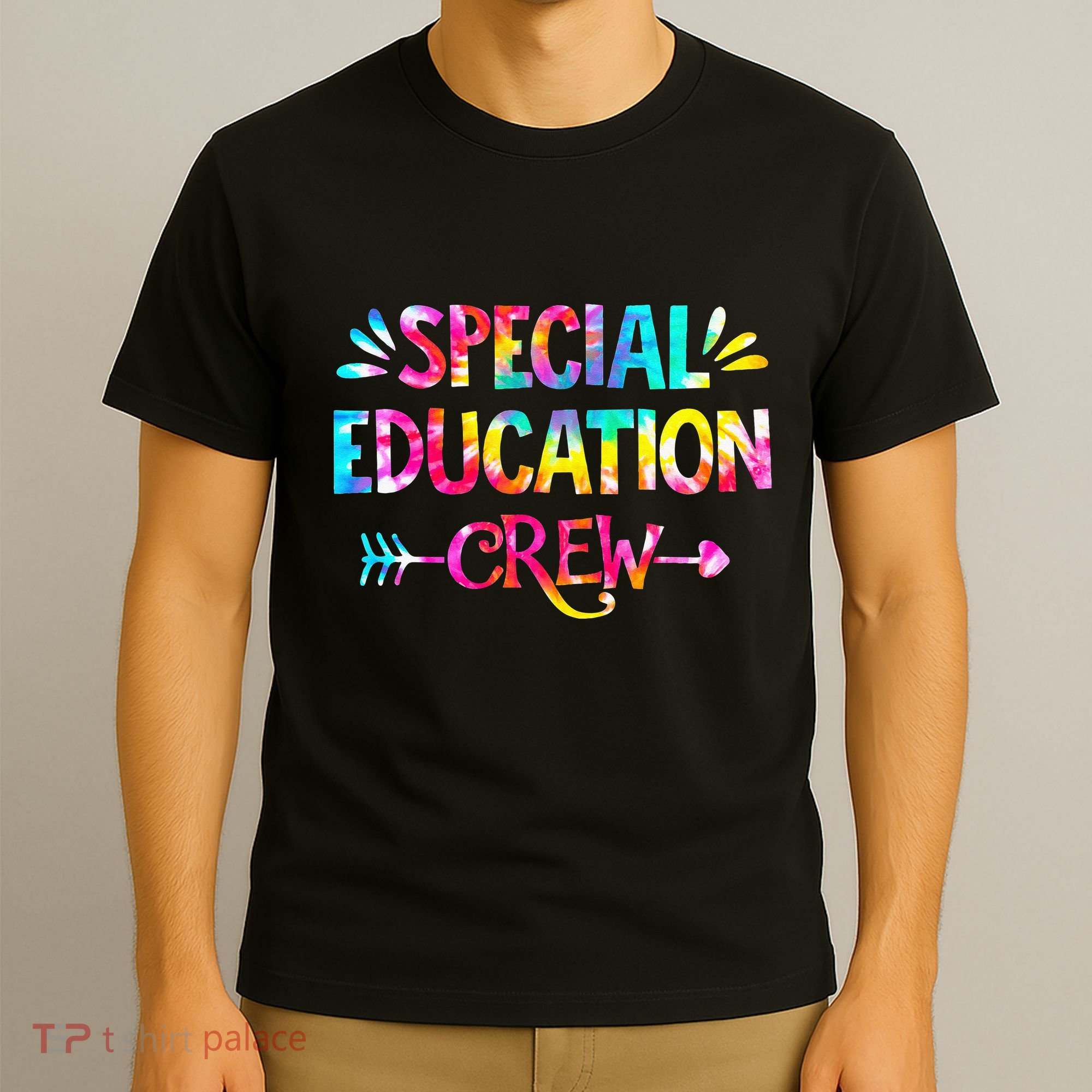 Tie Dye Special Education Crew Sped Squad Special Ed Teacher T-Shirt