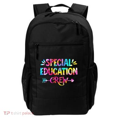 Tie Dye Special Education Crew Sped Squad Special Ed Teacher Backpack