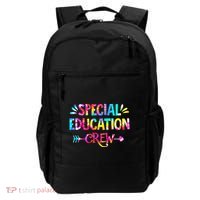 Tie Dye Special Education Crew Sped Squad Special Ed Teacher Backpack thumb 0