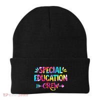 Tie Dye Special Education Crew Sped Squad Special Ed Teacher Beanie thumb 0