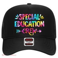 Tie Dye Special Education Crew Sped Squad Special Ed Teacher Hat thumb 0