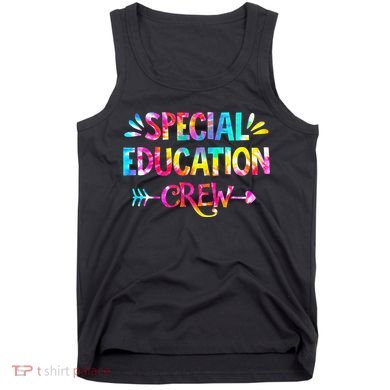 Tie Dye Special Education Crew Sped Squad Special Ed Teacher Tank Top