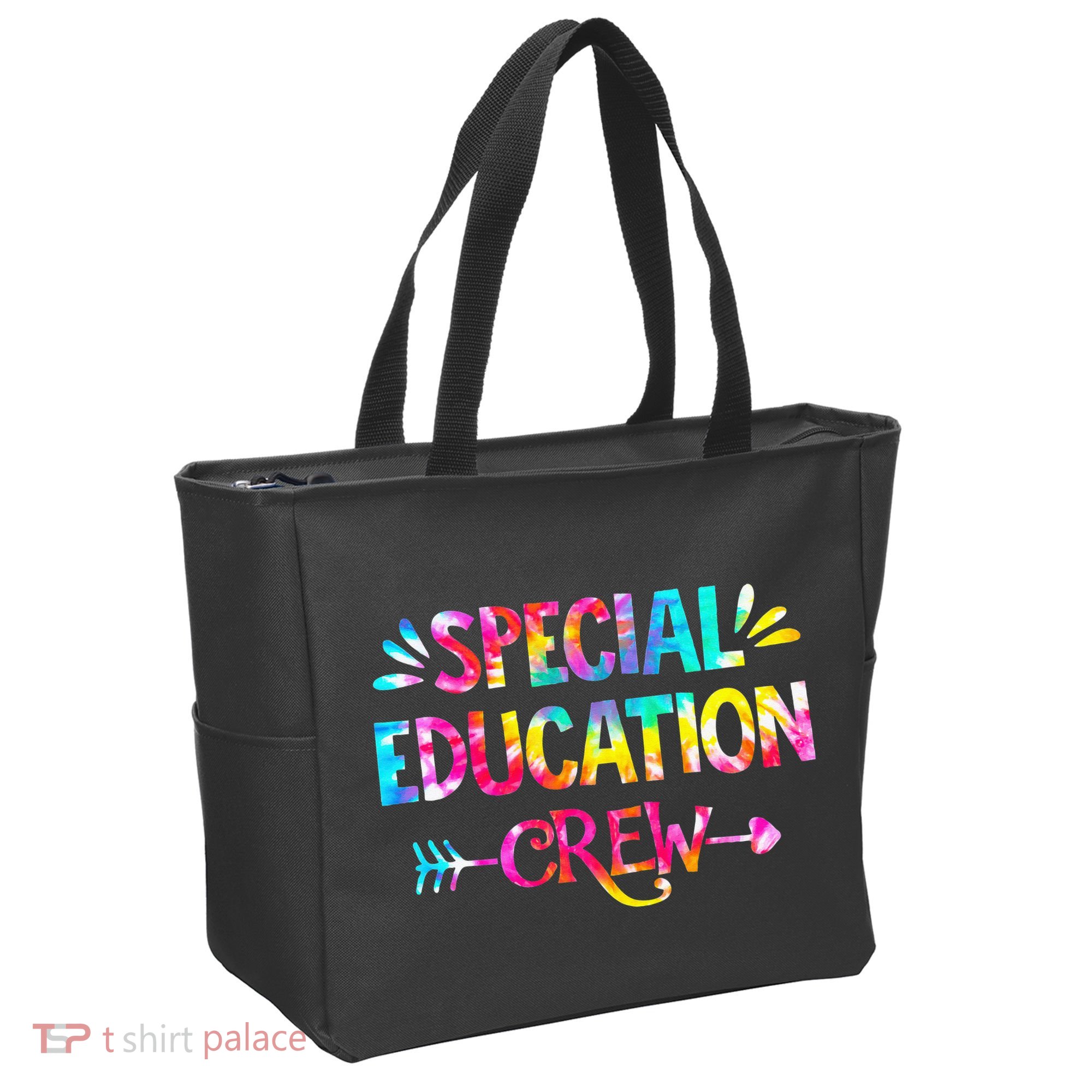 Tie Dye Special Education Crew Sped Squad Special Ed Teacher Tote Bag