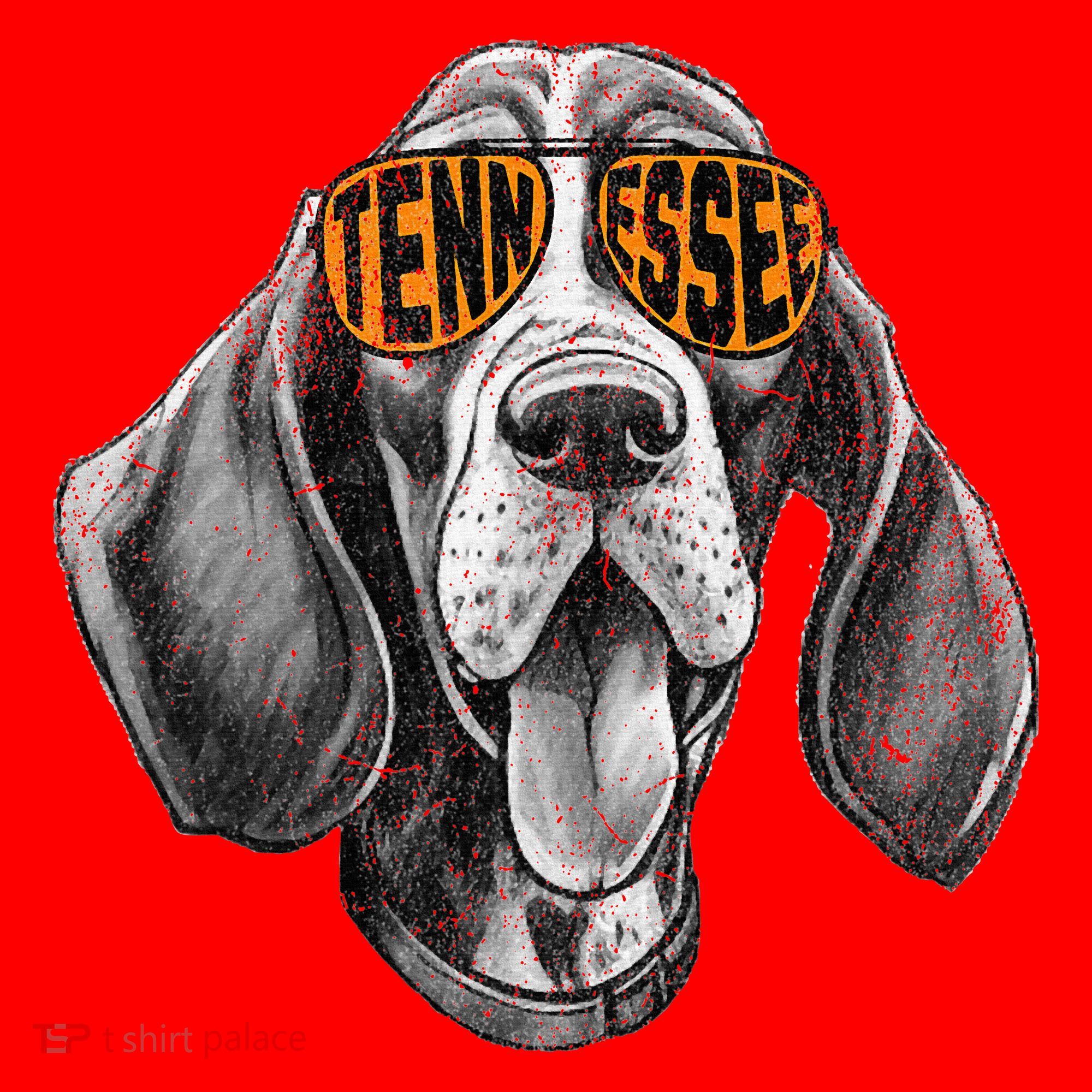 Tennessee Dog Sport Lovers Tennessee Coonhound Santa Hat
